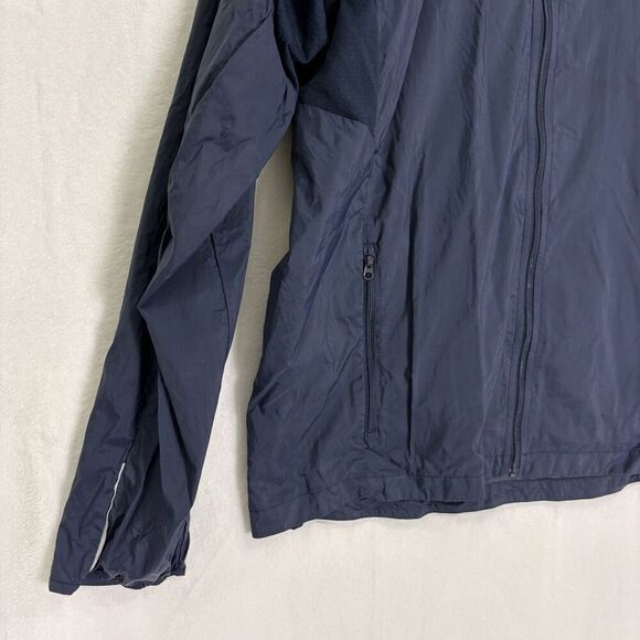 Smartwool Navy Blue Nylon Merino Wool Lined Zip Up Jacket Men's Size Large - Picture 6 of 11